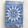 Handmade Vintage Notebook A5, Natural Indigo Dye For Fabric Cover